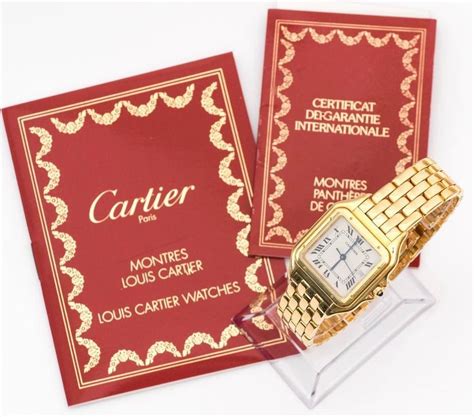 the real real cartier watches|cartier watch certificate of authenticity.